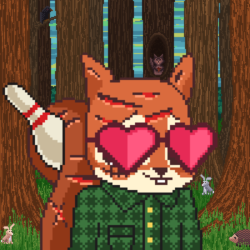 Pixel Squirrels #9999